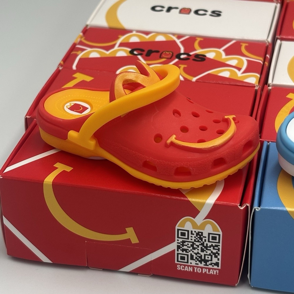 Mcdonald's Crocs 2024 Happy Meal Toys All In The Box Collectible Lot Of 20 - Picture 5 of 9
